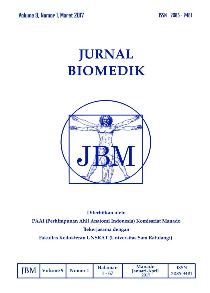 					View Vol. 9 No. 1 (2017): JURNAL BIOMEDIK : JBM
				