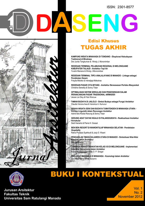					View Vol. 1 No. 2 (2012): Edisi Khusus TA. Buku I KONTEKSTUAL. Volume 1 No.2 November 2012
				