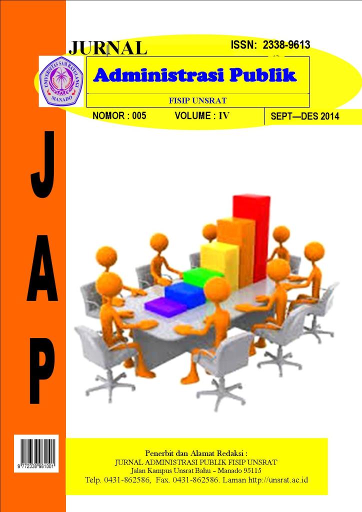 					View Vol. 4 No. 5 (2014): Jurnal Administrasi Publik
				