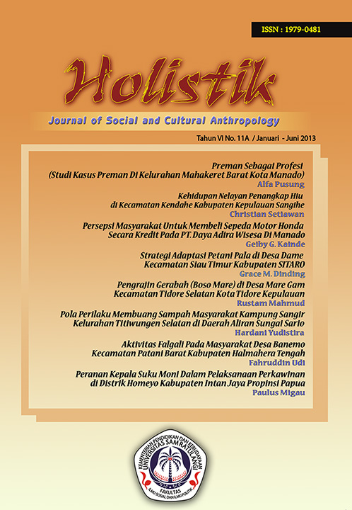 					View HOLISTIK, Tahun VI No. 11A / Januari - Juni 2013
				