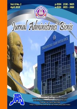 					View Vol. 8 No. 2 (2019): Jurnal Administrasi Bisnis
				