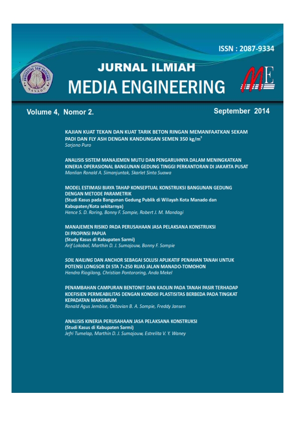 					Lihat Vol 4 No 2 (2014): JURNAL ILMIAH MEDIA ENGINEERING
				