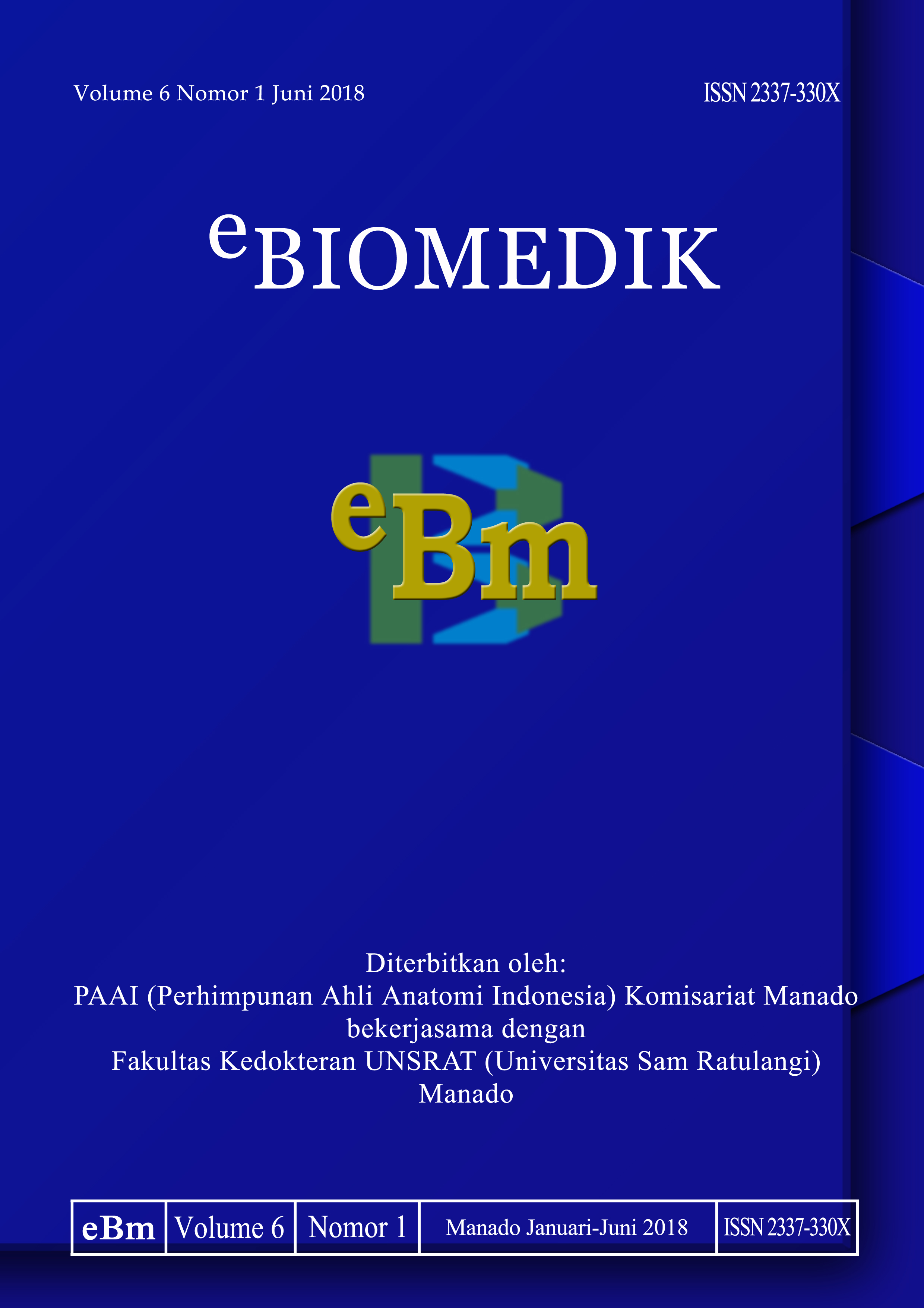 					View Vol. 6 No. 1 (2018): eBiomedik
				