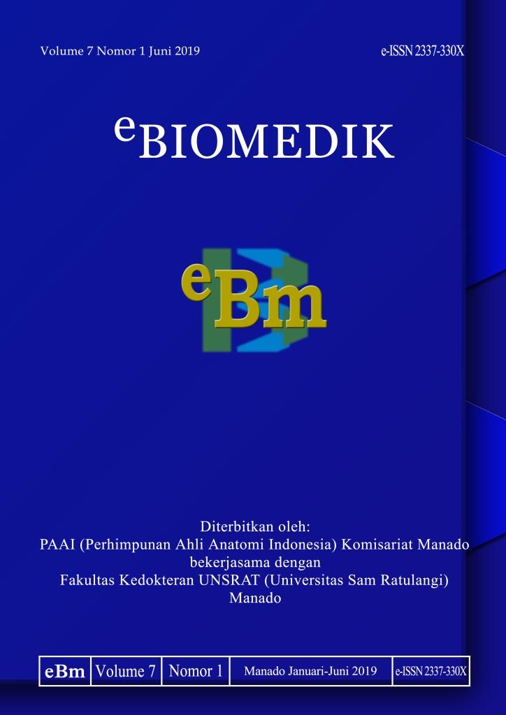 					View Vol. 7 No. 1 (2019): eBiomedik
				
