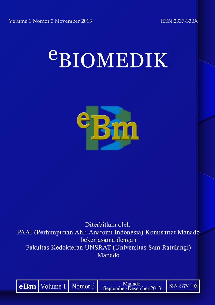 					View Vol. 1 No. 3 (2013): eBiomedik
				