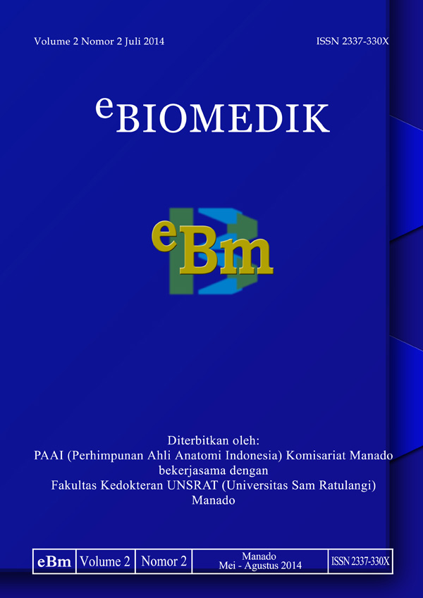 					View Vol. 2 No. 2 (2014): eBiomedik
				