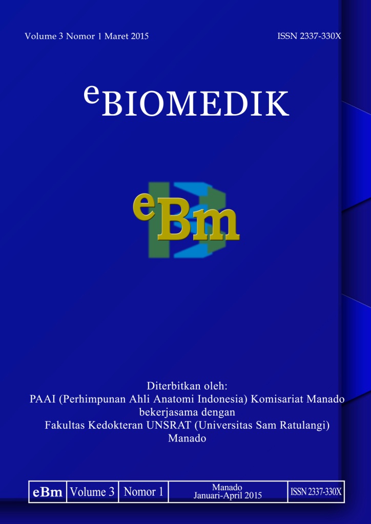 					View Vol. 3 No. 1 (2015): eBiomedik
				