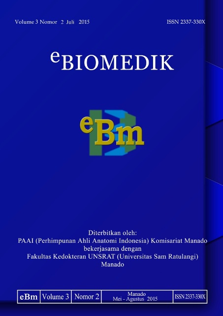 					View Vol. 3 No. 2 (2015): eBiomedik
				
