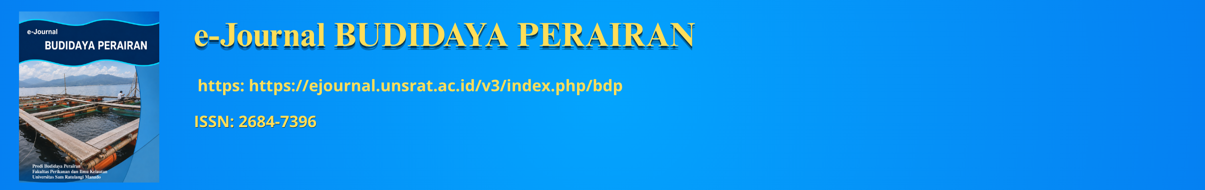 e-Journal BUDIDAYA PERAIRAN