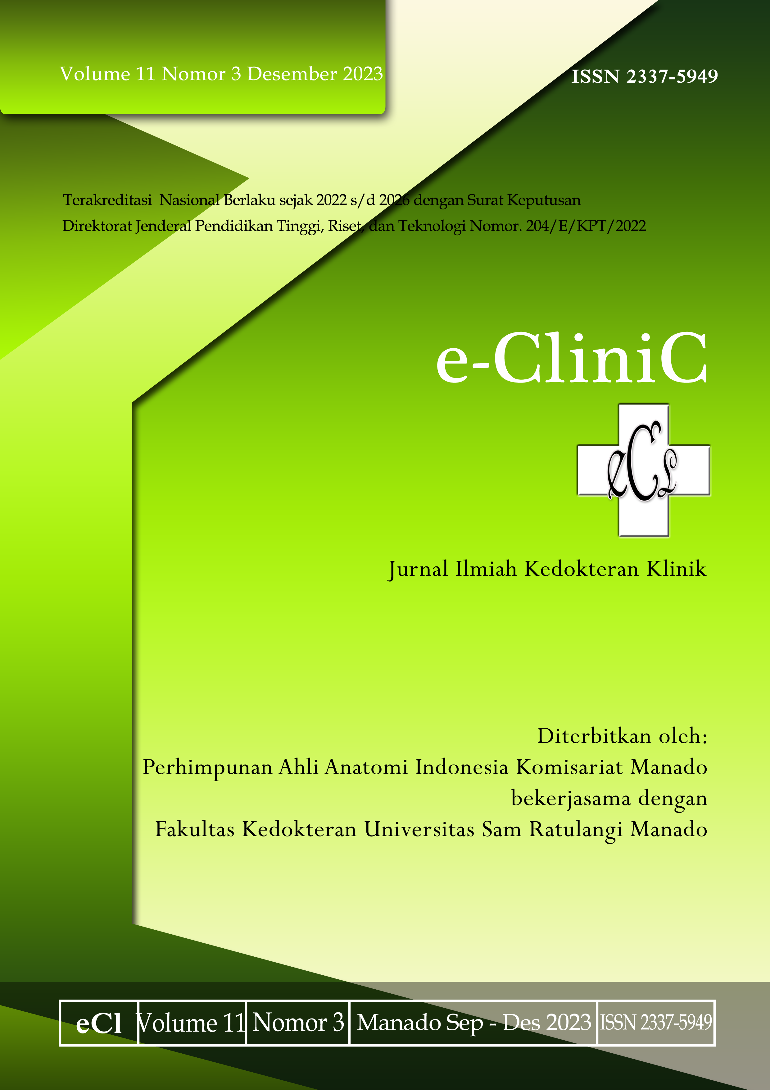 					View Vol. 11 No. 3 (2023): e-CliniC
				