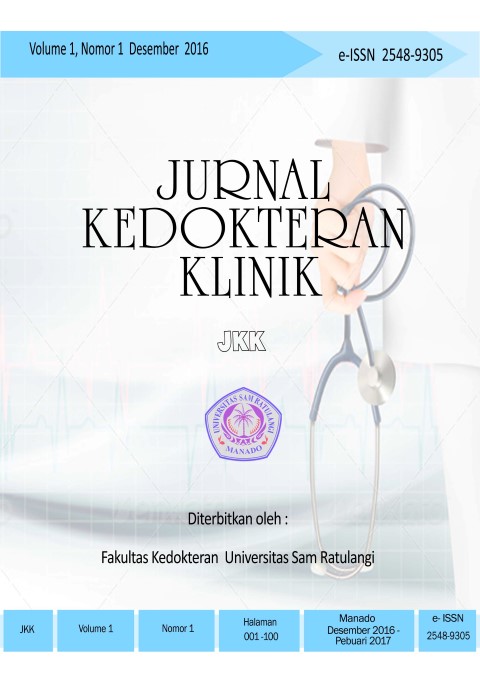 JURNAL KEDOKTERAN KLINIK Volume 1 No 1 (2016)