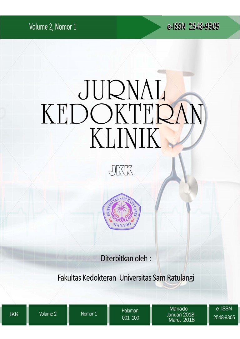 					View Vol. 2 No. 1 (2018): JURNAL KEDOKTERAN KLINIK
				