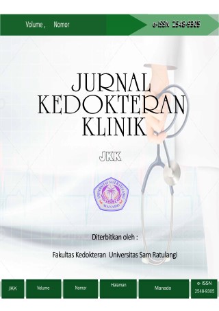 					View Vol. 2 No. 2 (2018): JURNAL KEDOKTERAN KLINIK
				