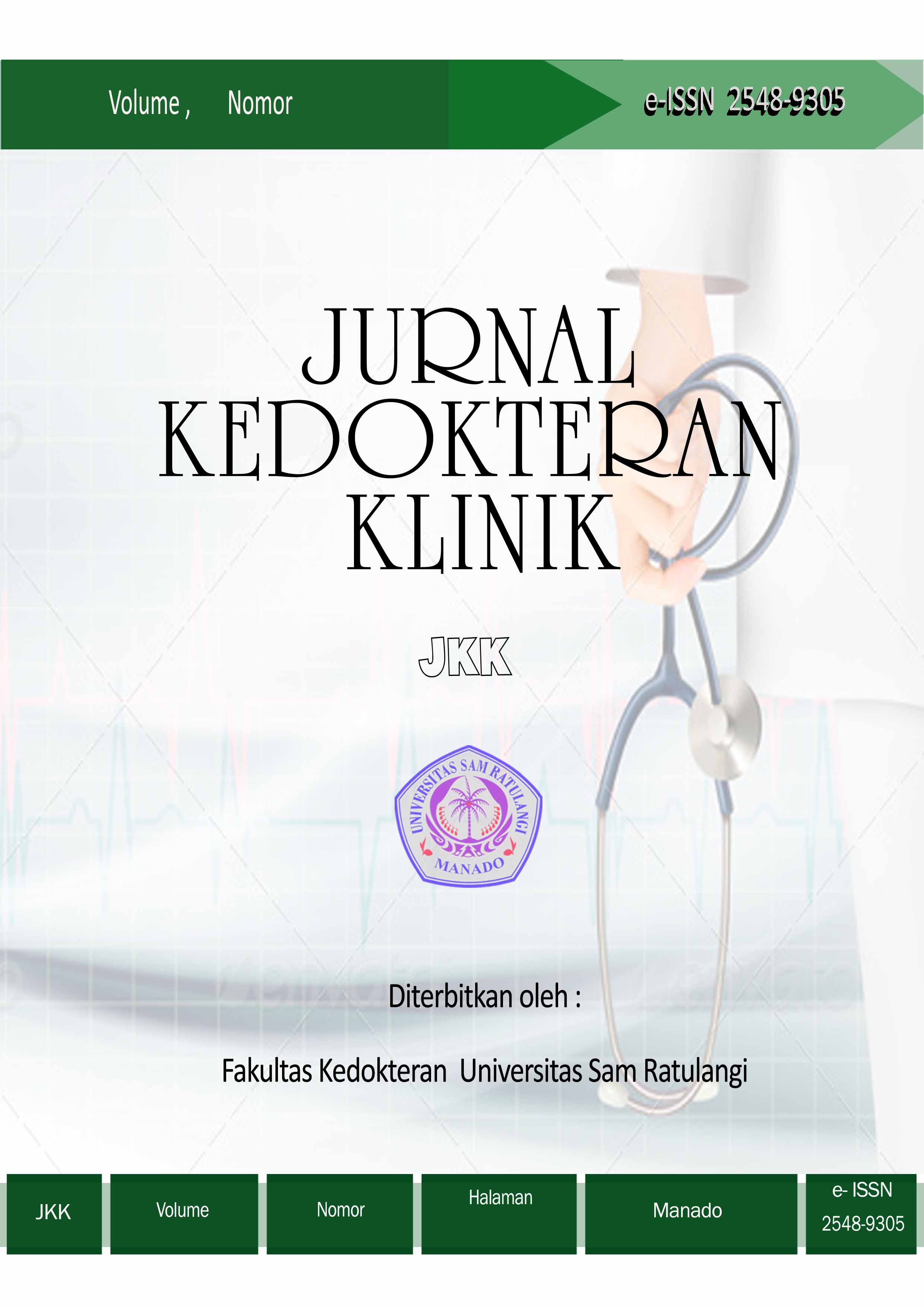					View Vol. 3 No. 1 (2019): JURNAL KEDOKTERAN KLINIK
				