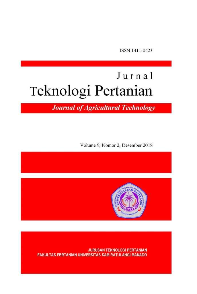 					View Vol. 9 No. 2 (2018): Jurnal Teknologi Pertanian (Agricultural Technology Journal)
				