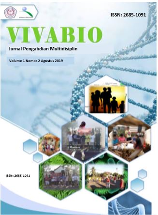 					View Vol. 1 No. 2 (2019): VIVABIO: Jurnal Pengabdian Multidisiplin
				