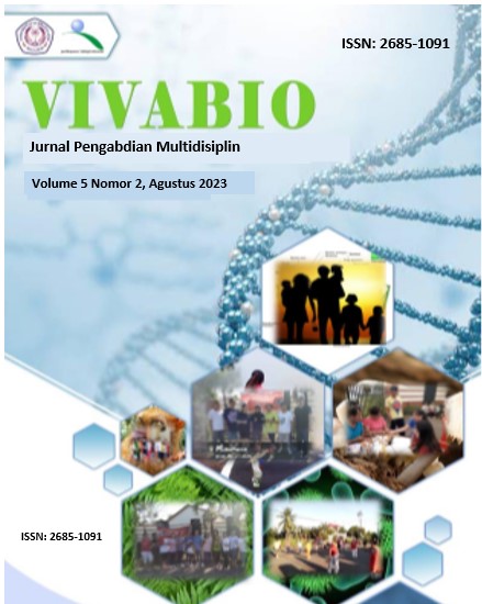 					View Vol. 5 No. 2 (2023): VIVABIO:Jurnal Pengabdian Multidisiplin
				