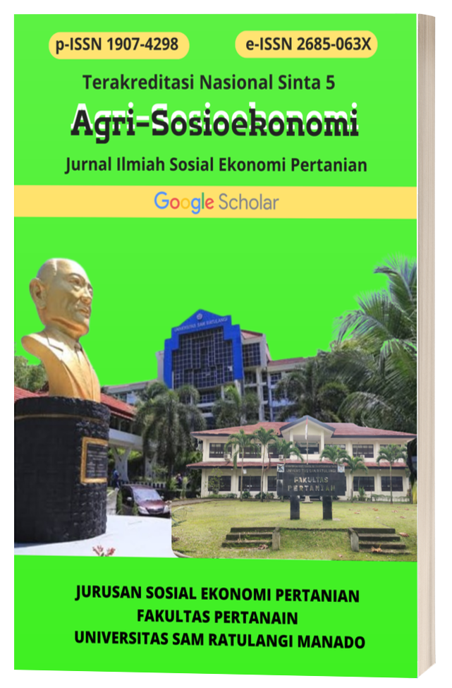 					View Vol. 22 No. 1 (2026): Agri-Sosioekonomi
				