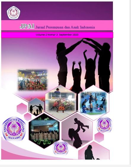 					View Vol. 2 No. 2 (2020): JPAI: Jurnal Perempuan dan Anak Indonesia
				