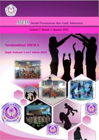 					View Vol. 5 No. 1 (2023): JPAI: Jurnal Perempuan dan Anak Indonesia
				